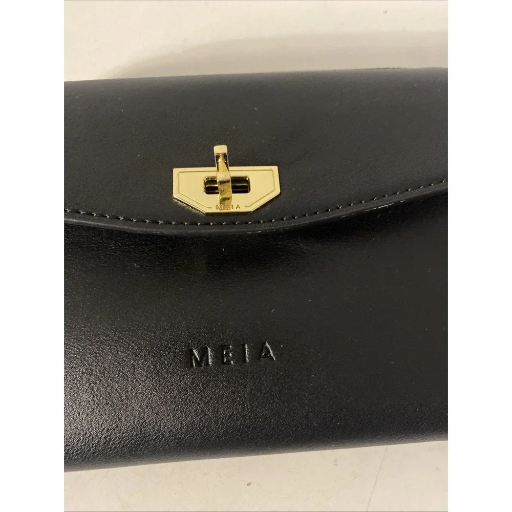 MEIA Bag Convertible Crossbody Clutch Black